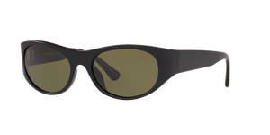 Sie Oliver Peoples Exton mit Halbmatt Schwarz Gestell und Grün Gläsern - bild 1