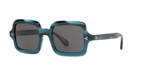 Oliver Peoples Avri with Teal VSB frame and Grey lenses - Image 1