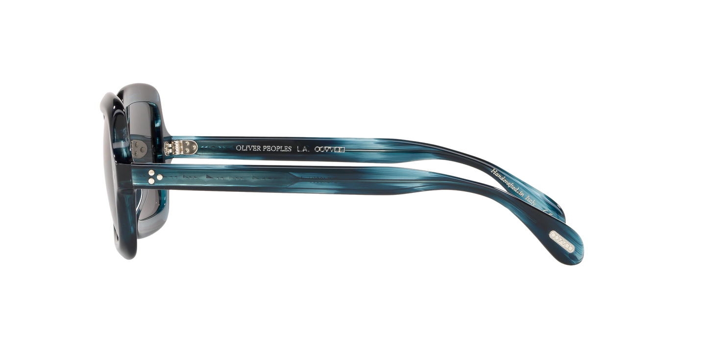Oliver Peoples Avri with Teal VSB frame and Grey lenses | Oliver