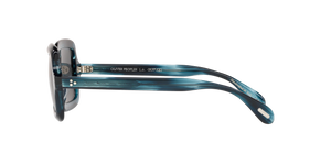 Oliver Peoples Avri with Teal VSB frame and Grey lenses - Image 3