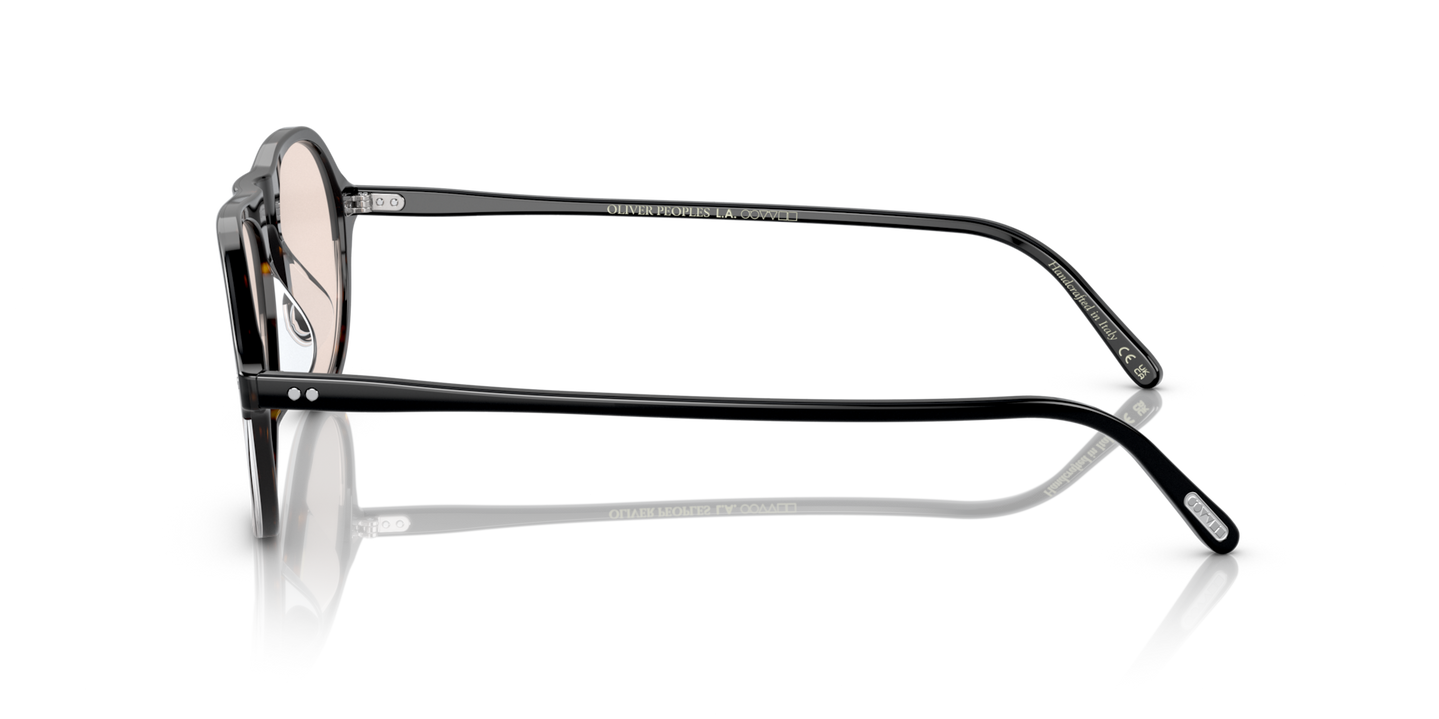 Oliver Peoples Emet con montatura Nero sfumato 362 - Immagine Perni