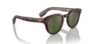 Oliver Peoples Cary Grant Sun con montura Tortuga y negro marta cibelina semimate y lentes Verde - imagen 3