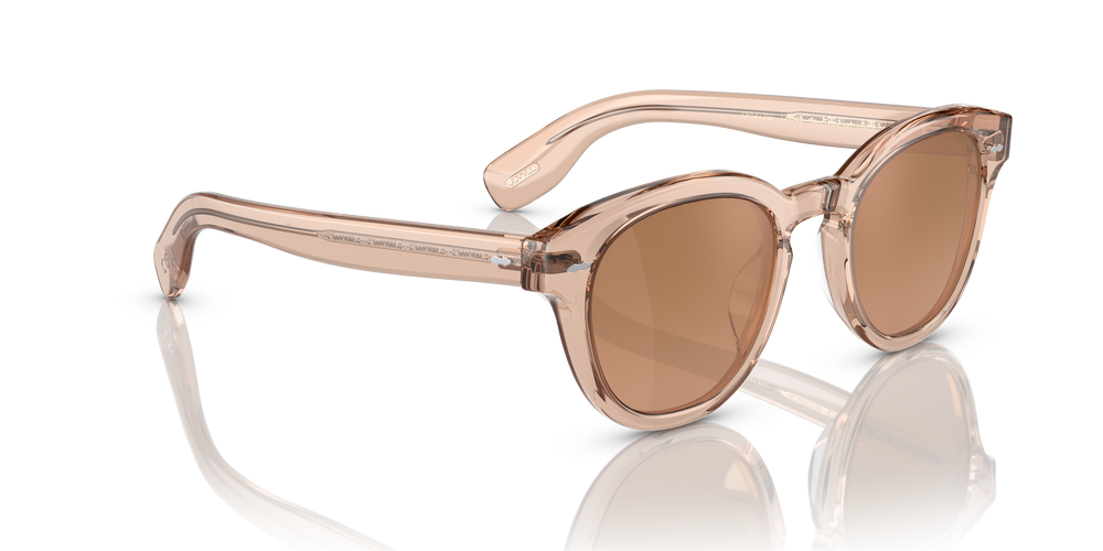 Oliver Peoples Cary Grant Sun with Blush frame and Pink lenses - Image 3