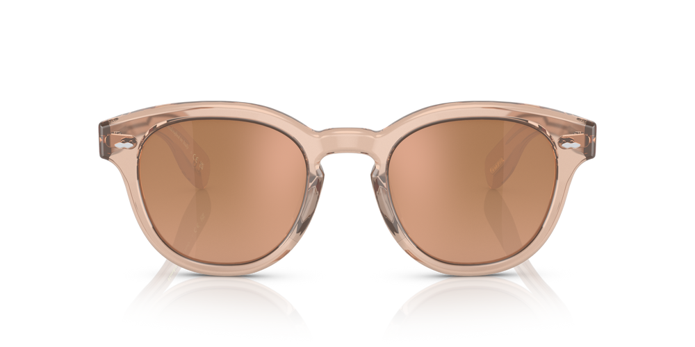 Sie Oliver Peoples Cary Grant Sun mit Blush Gestell und Rosa Gläsern - bild 2