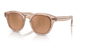 Oliver Peoples Cary Grant Sun with Blush frame and Pink lenses - Image 1