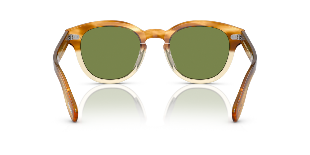 Oliver Peoples Cary Grant Sun with Honey VSB frame and Green lenses - image 5