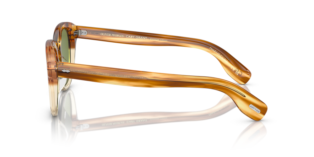 Oliver Peoples Cary Grant Sun with Honey VSB frame and Green lenses - Image 4