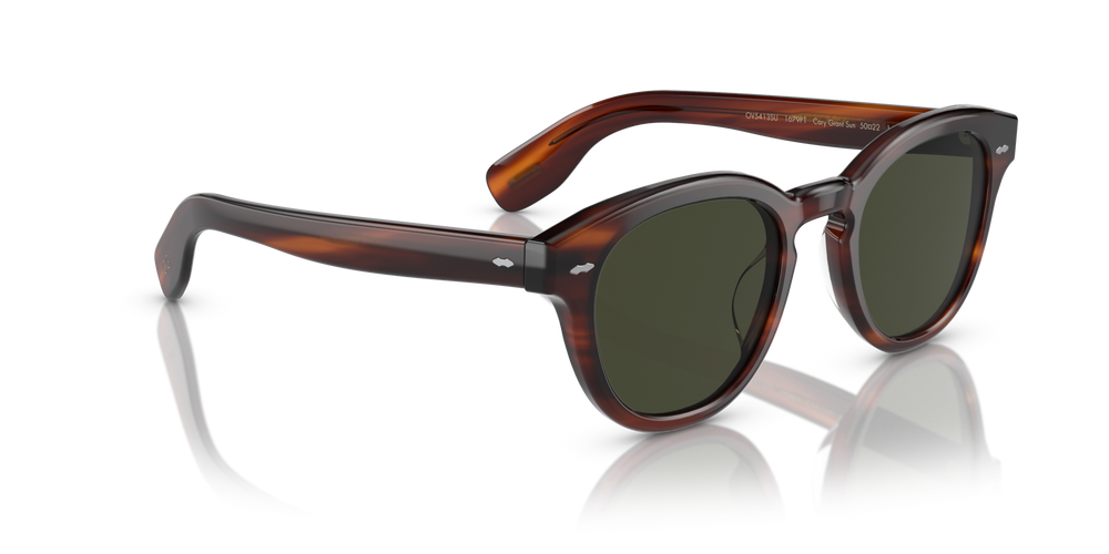 Oliver Peoples Cary Grant Sun with Grant Tortoise frame and Green lenses - image 3