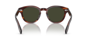 Oliver Peoples Cary Grant Sun with Grant Tortoise frame and Green lenses - image 5