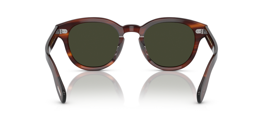 Oliver Peoples Cary Grant Sun with Grant Tortoise frame and Green lenses - image 5