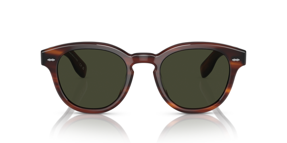 Oliver Peoples Cary Grant Sun with Grant Tortoise frame and Green lenses - Image 2