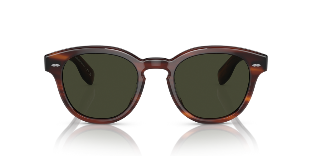Oliver Peoples Cary Grant Sun with Grant Tortoise frame and Green lenses - image 2