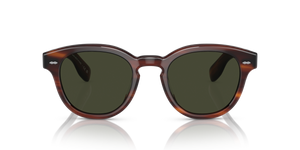 Oliver Peoples Cary Grant Sun with Grant Tortoise frame and Green lenses - image 2