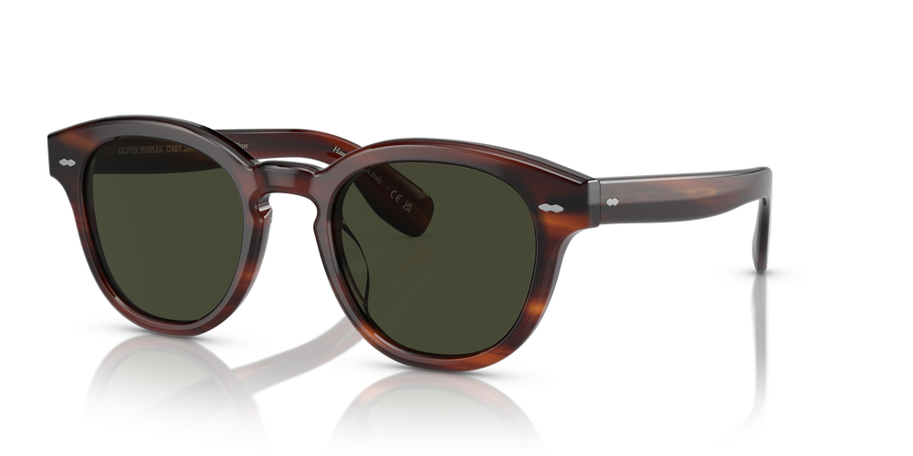 Oliver Peoples Cary Grant Sun con montura Grant tortuga y lentes Verde - El 4