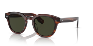 Oliver Peoples Cary Grant Sun with Grant Tortoise frame and Green lenses - image 1