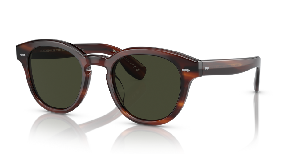Oliver Peoples Cary Grant Sun with Grant Tortoise frame and Green lenses - image 2