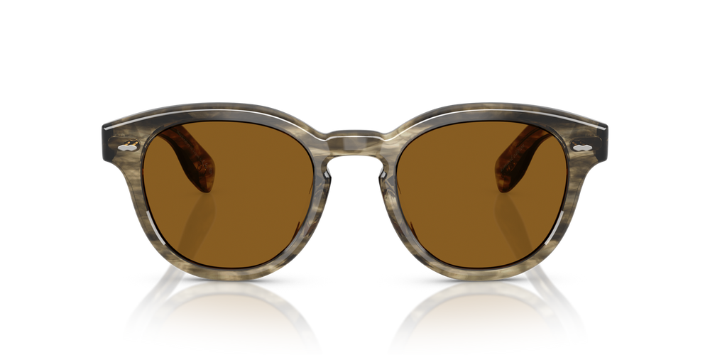 Oliver Peoples Cary Grant Sun Exclusive with Soft Olive Bark frame and Brown lenses - image 2