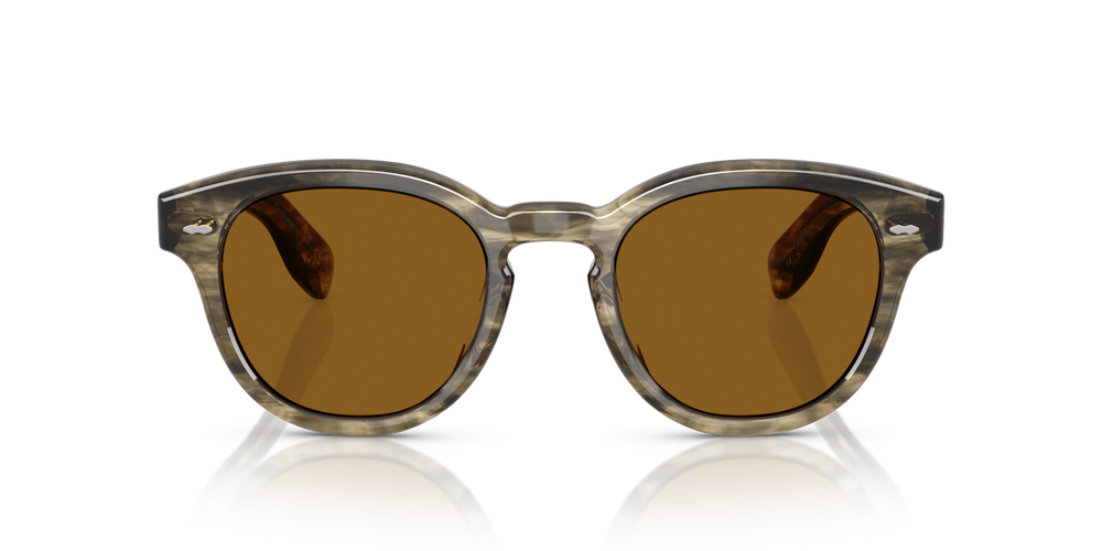 Oliver Peoples Cary Grant Sun Exclusive with Soft Olive Bark frame and Brown lenses - image 2