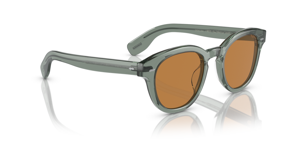 Oliver Peoples Cary Grant Sun with Dusty Aqua frame and Brown lenses - Image 3
