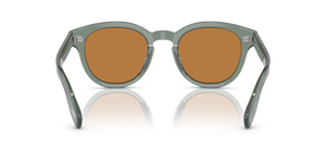 Oliver Peoples Cary Grant Sun con montura Dusty Aqua y lentes Marrón - El 5