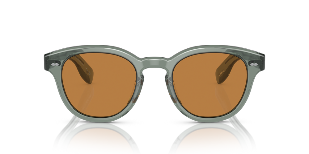Oliver Peoples Cary Grant Sun with Dusty Aqua frame and Brown lenses - image 2