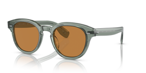 Oliver Peoples Cary Grant Sun with Dusty Aqua frame and Brown lenses - image 1
