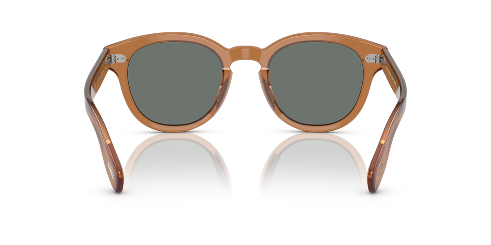 Oliver Peoples Cary Grant Sun avec une monture Carob et des verres Bleu - image 5
