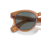Oliver Peoples Cary Grant Sun with Carob frame and Blue lenses - Variant