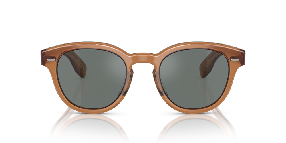 Oliver Peoples Cary Grant Sun with Carob frame and Blue lenses - Image 2