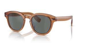 Oliver Peoples Cary Grant Sun with Carob frame and Blue lenses - Image 1