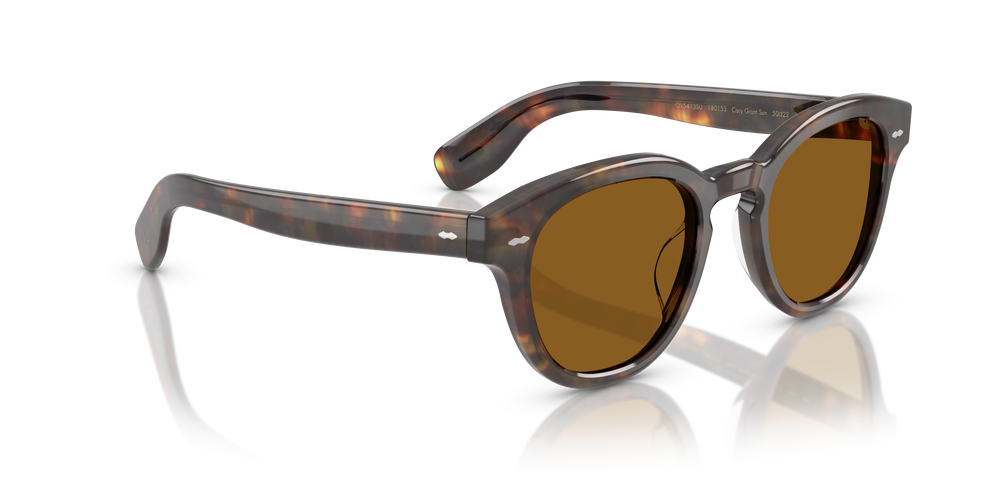 Oliver Peoples Cary Grant Sun with DTB frame and True Brown lenses