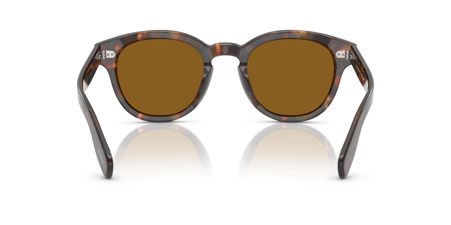 Oliver Peoples Cary Grant Sun with DTB frame and True Brown lenses