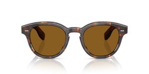 Oliver Peoples Cary Grant Sun avec une monture DTB et des verres Brun - L'image 2
