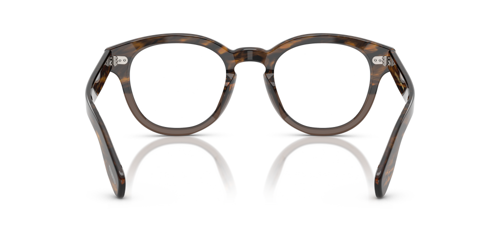 Oliver Peoples Cary Grant con montatura Rosso Sedona/Grigio talpa sfumato - L'immagine 5