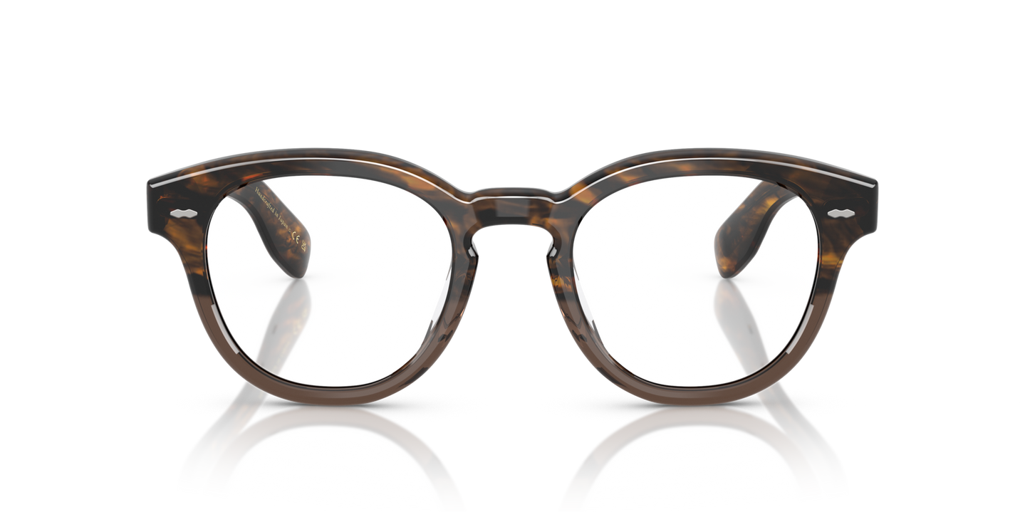 Oliver Peoples Cary Grant with Sedona Red/Taupe Gradient frame - Image Material 