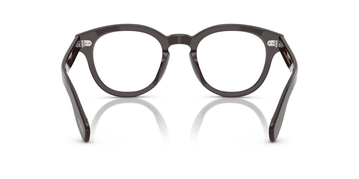 Oliver Peoples Cary Grant avec monture Brun Kuri - Image Plaquettes de nez