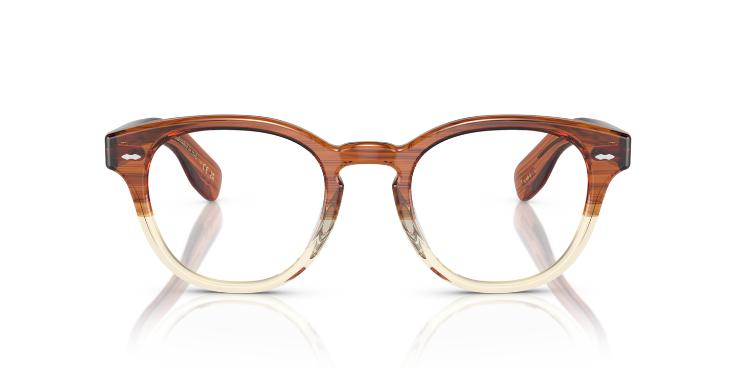 Oliver Peoples Cary Grant with Amber VSB frame - Image Material 