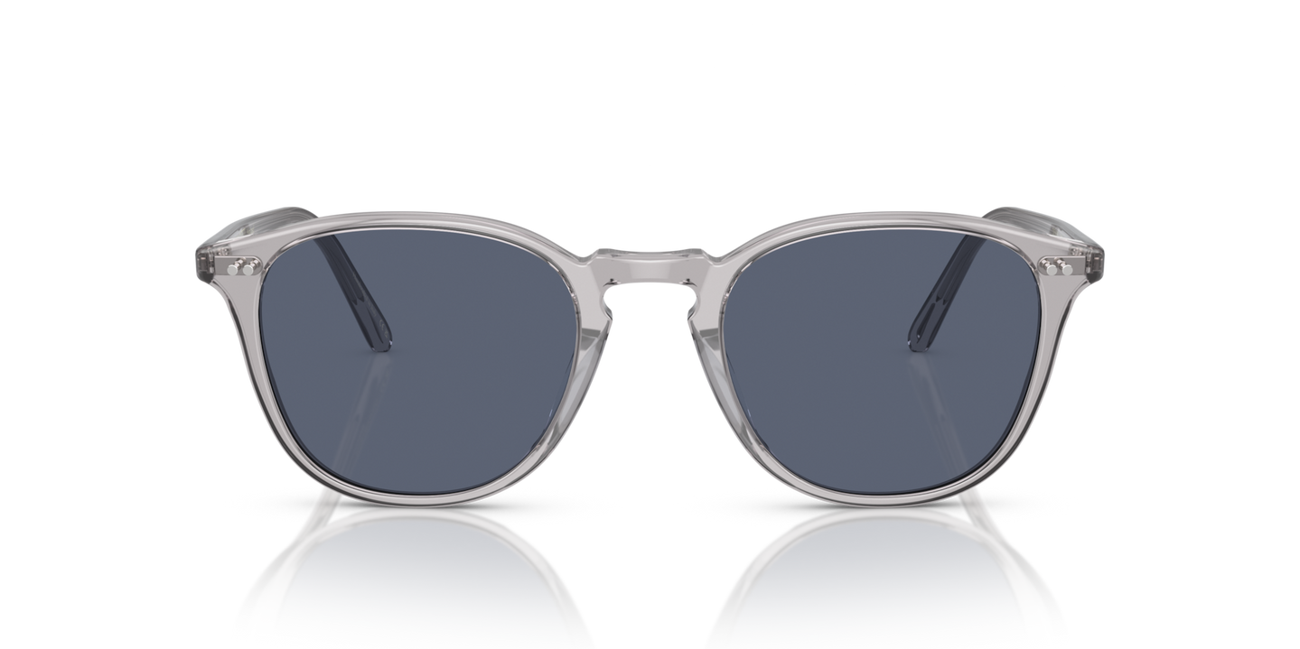 Oliver Peoples Forman L.A with Workman Grey frame and Blue lenses - Image Material