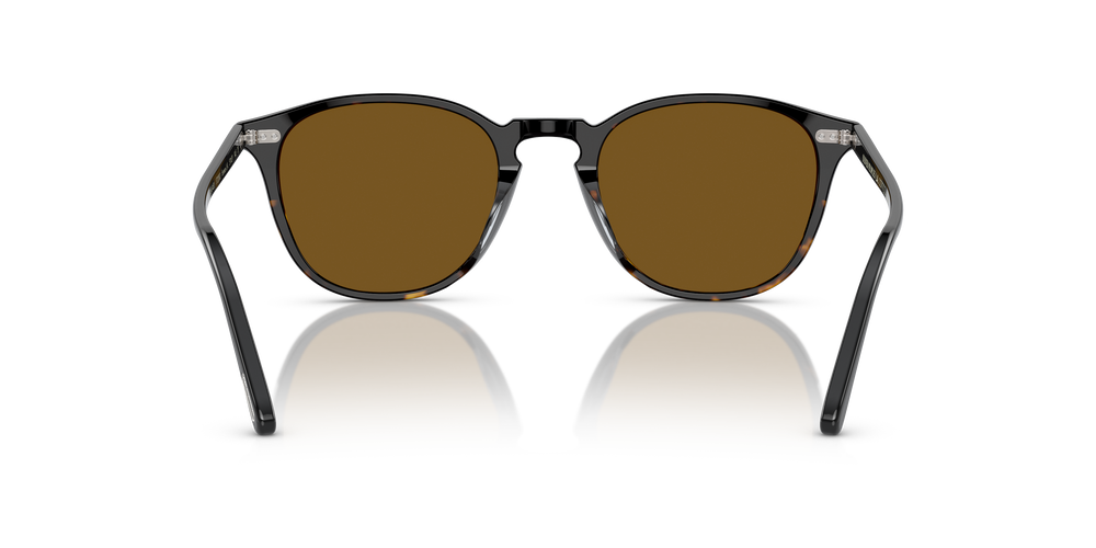Oliver Peoples Forman L.A con montura Negro / 362 degradado y lentes Marrón - El 5