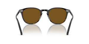 Oliver Peoples Forman L.A con montura Negro / 362 degradado y lentes Marrón - El 5