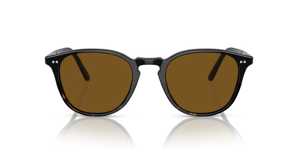 Oliver Peoples Forman L.A con montura Negro / 362 degradado y lentes Marrón - El 2