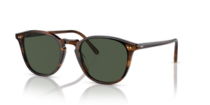 Oliver Peoples Forman L.A with Tuscany Tortoise frame and Green lenses - Image 1