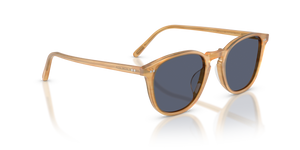 Oliver Peoples Forman L.A Exclusive con montura Madera dorada semimate y lentes Azul - imagen 3