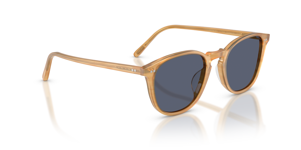 Oliver Peoples Forman L.A Exclusive with Semi-Matte Goldwood frame and Blue lenses - 画像3