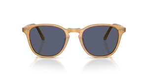 Oliver Peoples Forman L.A Exclusive with Semi-Matte Goldwood frame and Blue lenses - 画像2