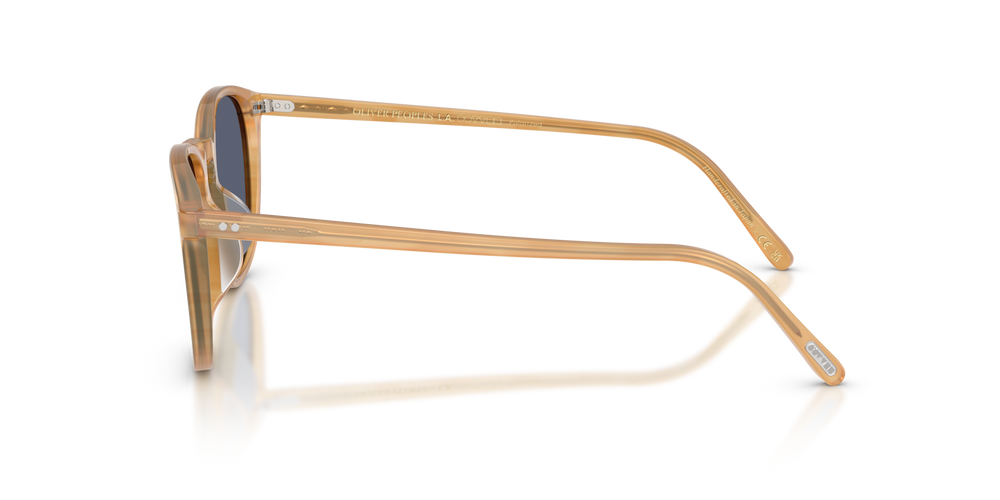 Oliver Peoples Forman L.A Exclusive con montura Madera dorada semimate y lentes Azul - imagen 4