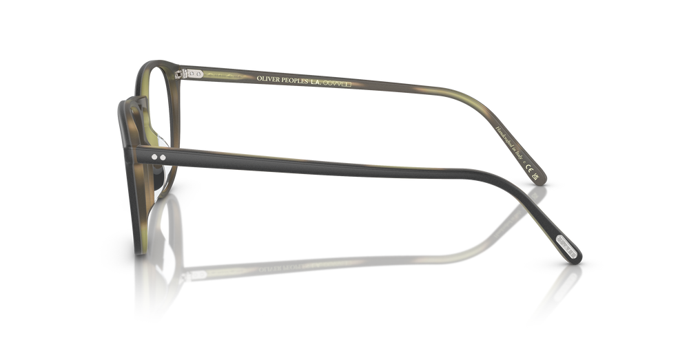 Oliver Peoples Forman-R avec monture Semi Matte Black/Olive Tortoise - L'image 4
