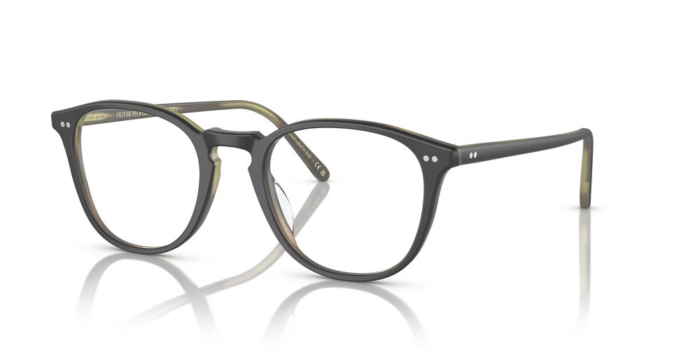 Oliver Peoples Forman-R con montatura Semi Matte Black/Olive Tortoise - L'immagine 2