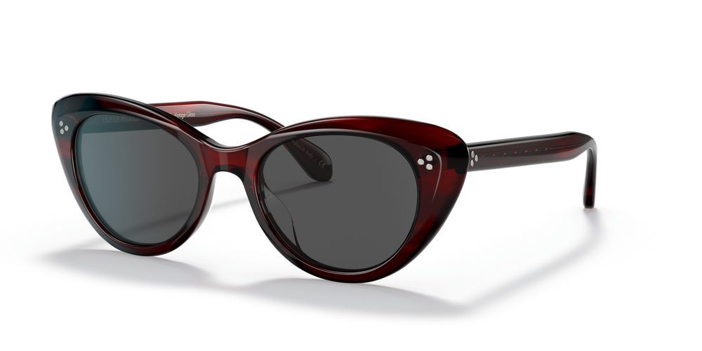 Oliver Peoples Rishell Sun with Bordeaux Bark frame and Grey lenses - image 2