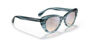 Oliver Peoples Rishell Sun with Washed Lapis frame and Grey lenses - image 3